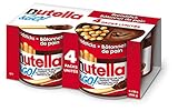 NUTELLA & GO! Hazelnut And Cocoa Spread With Breadsticks; Snack Packs; 6 Packs Of 4; 2.0 Kilograms