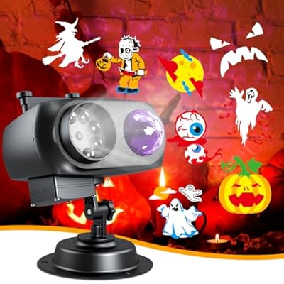 Christmas Halloween Projector Lights Outdoor,Holiday Projector Lights Outdoor?Christmas Decorations Lights?House Lights for Holidays?Projector Outdoor Halloween?Christmas Lights Projector