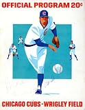 Frailing Locker LaCock 1975 Cubs vs Cardinals Game Program Signed by 3
