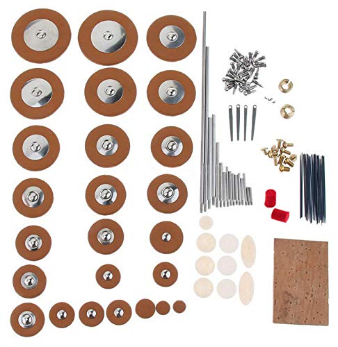 image for Jiayouy Alto Sax Repair Maintenance Kit Set Include Sax Inlays Sound H