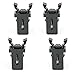 Yunchin 4PCS Car Sunglasses Holder Overhead Console Latch Fit Most Trash