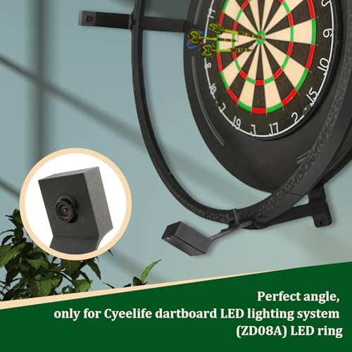 OV9732 Cameramontage voor Cyeelife Dartbord LED Verlichtingssysteem (ZD08A) LED Ring - zonder boren - voor autodarts Dart Camera Systeem 3 Set (zonder Cameramodule) - Afbeelding 5