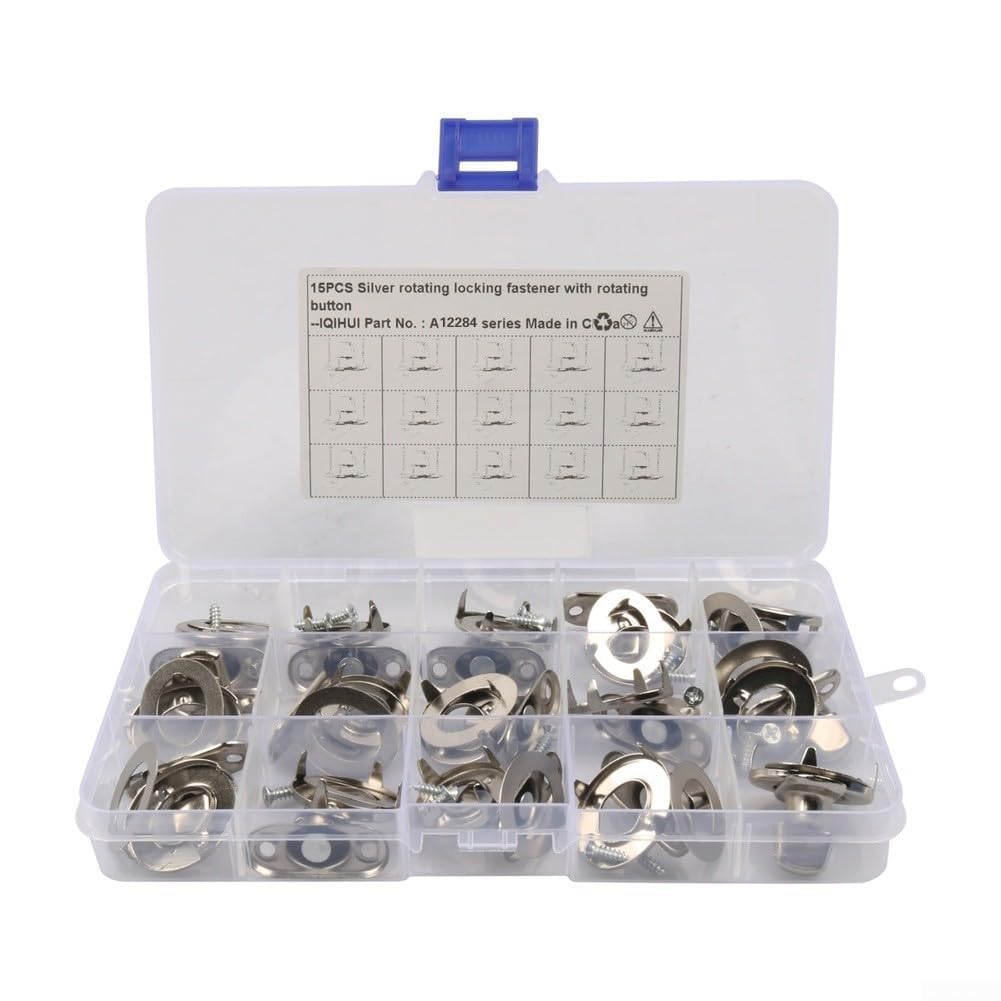 Loquet torsadé bâche de protection extérieur et toile de camping-car zinc