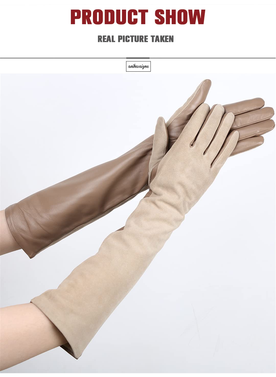 handschuhe veloursleder damen aus Schaffell, Veloursleder, 50 % Leder, hält warm, Winter, lange Handschuhe Fashion SAP-Größe:Tu E-Mountainbike mieten – Abenteuer Size_ 2 1/4 Zoll