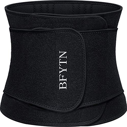 BFYTN Waist Trainer Trimmer Slimming Belt Sport Girdle Waist Trainer Belt Neoprene Sauna