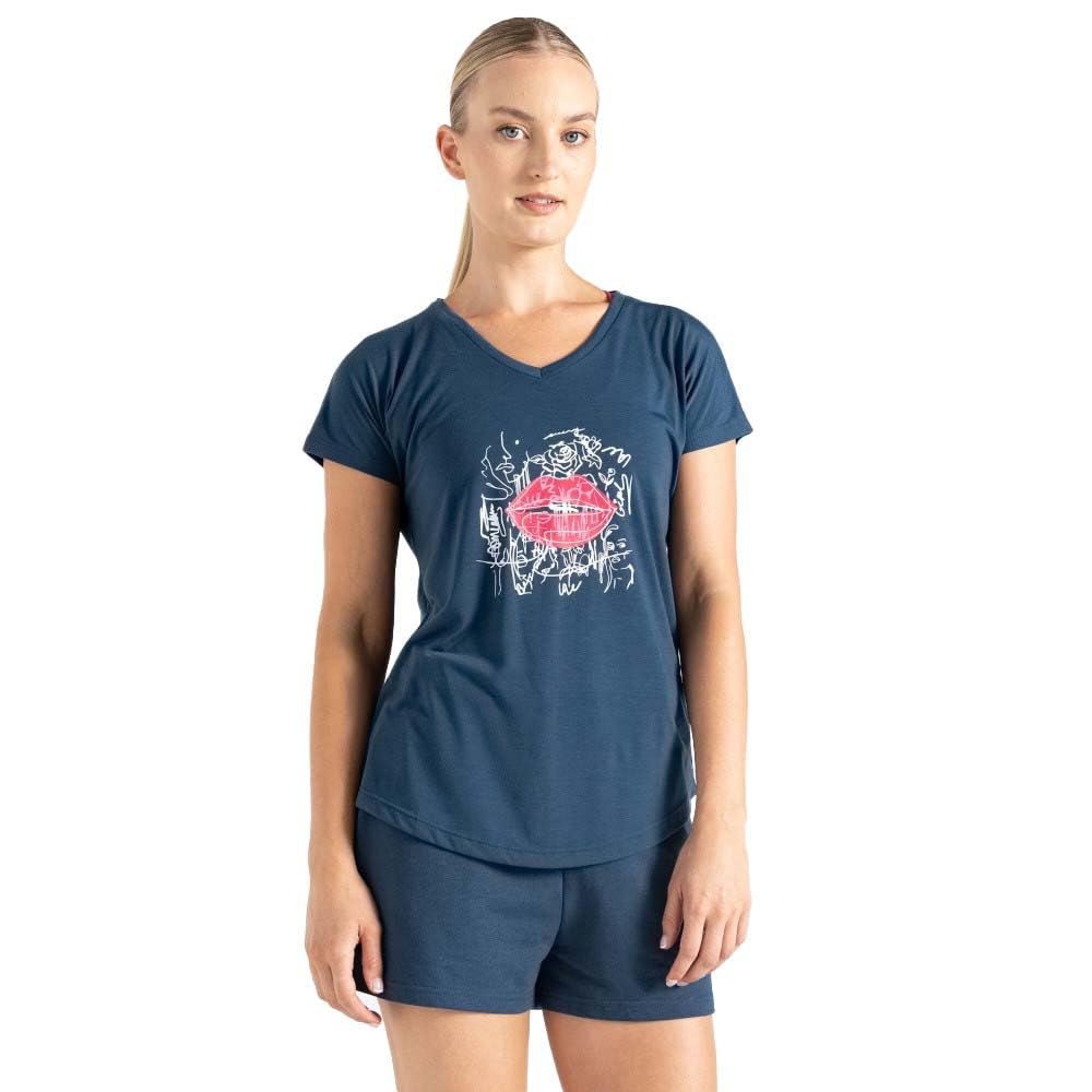 Dare 2b Maglia Ciclismo Donna - Pedal To - ZV7 Moonlight Denim