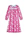 Hello Kitty Little Girls Flannel Granny Gown Nightgown (4, Heart Pink)