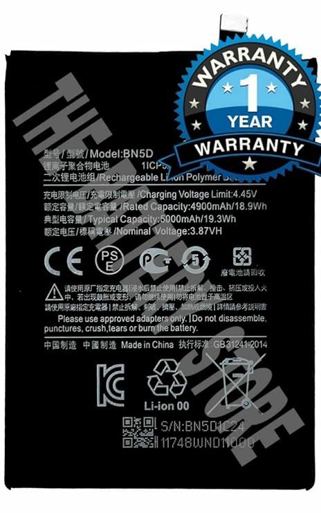 Image of Original BN5D Battery for Xiaomi Redmi Note 11s /11S M4 Pro Battery with 1 Year Warranty****(G0077)