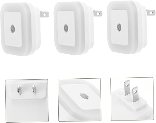Miniatura 7 de Uonlytech Luz nocturna con sensor de movimiento, luces nocturnas para dormitorio, pared enchufable, para dormir, paquete de 6 unidades, decoración