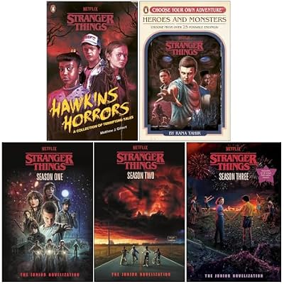 Stranger Things Collection 5 Books Set