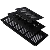 5. 【I FORI DI VENTILAZIONE SONO AMPIO UTILIZZO】La nostra rete di copertura per prese d'aria in lega di alluminio è ideale per la ventilazione in spazi chiusi, adatta per armadi, scarpiere, armadi per computer, porte del bagno, ecc.