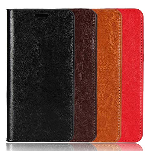 DeftD DIGNO BX 用 ケース カバー 本革 レザー 京セラ ディグノ BX 901KC ケース 手帳型 耐衝撃 マグネット無し開閉 カード収納 スタンド機能 softbank 法人向け端末 スマホケース レッド