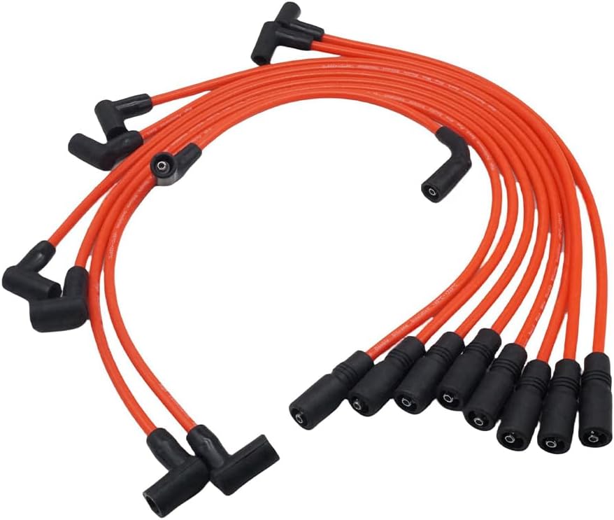 GlückMarine 3888328 Marine Spark Plug Wire Set fits Vol-vo Penta V8 5.0L 5.7L GXI GI OSI Stern Drives Replacement for 3859000 Boat Accessories