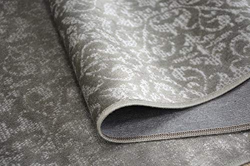 Tapis de sol vintage gris Nobis 84312 créer un coin lecture chaleureux