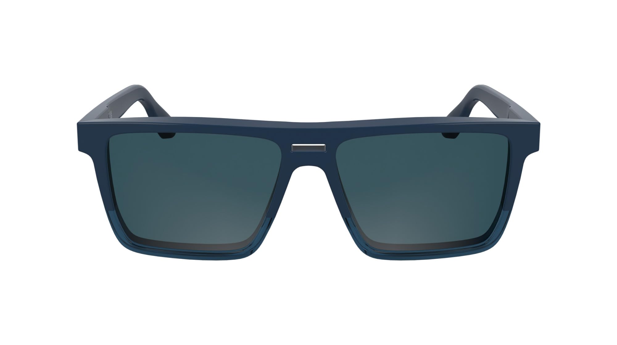Calvin Klein Mens Sunglasses Ck25501s Blue With Solid Blue Lens