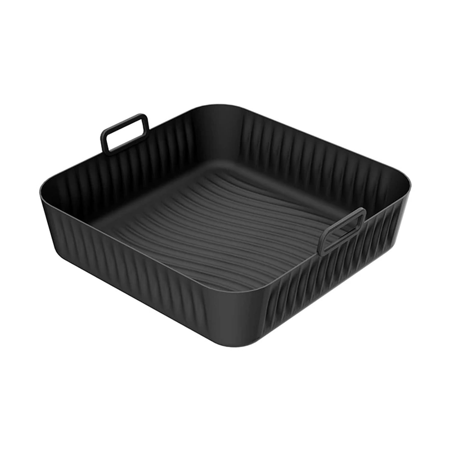 Large Silicone Air Fryer Molds Compatible For COSORI Ninja Cooking Basket Square Airfryer Liners Non-stick Oven Baking Tray