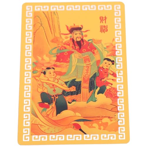 Alipis 2024 Feng Shui Taisui Carta Amuleto Cinese delle Fortune Proteggere Le Carte Placca Amuleto Buddista Carta per Il Anno del Drago Regalo di Buon Auspicio Successo A