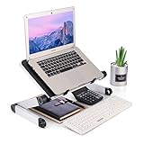 ⋆ Ajuste de múltiples ángulos y patas antideslizantes. 2 Botones en cada brazo plegable, se puede ajustar de acuerdo a las necesidades. Es flexible y conveniente. Dimensión Panel: 40x26,5 cm