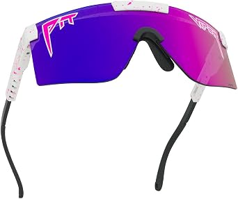 Pit Viper Sunglasses I The Original 2.0 I 100% UV Lens, Indestructible Frame I Turbo Adjustable I Micro Fiber Bag & Straps