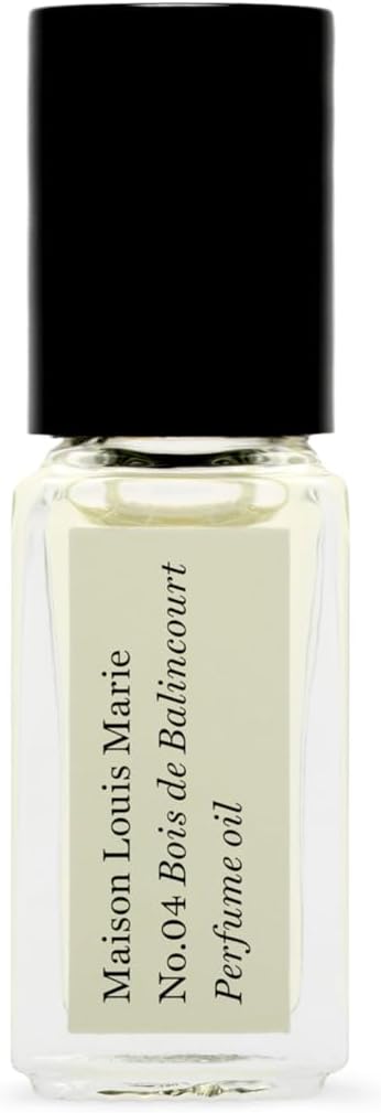 No.04 Bois de Balincourt Natural Roll-On Perfume Oil Sample | Luxury Clean Beauty + Non-Toxic Fragrance (0.1 fl oz | 3 ml)