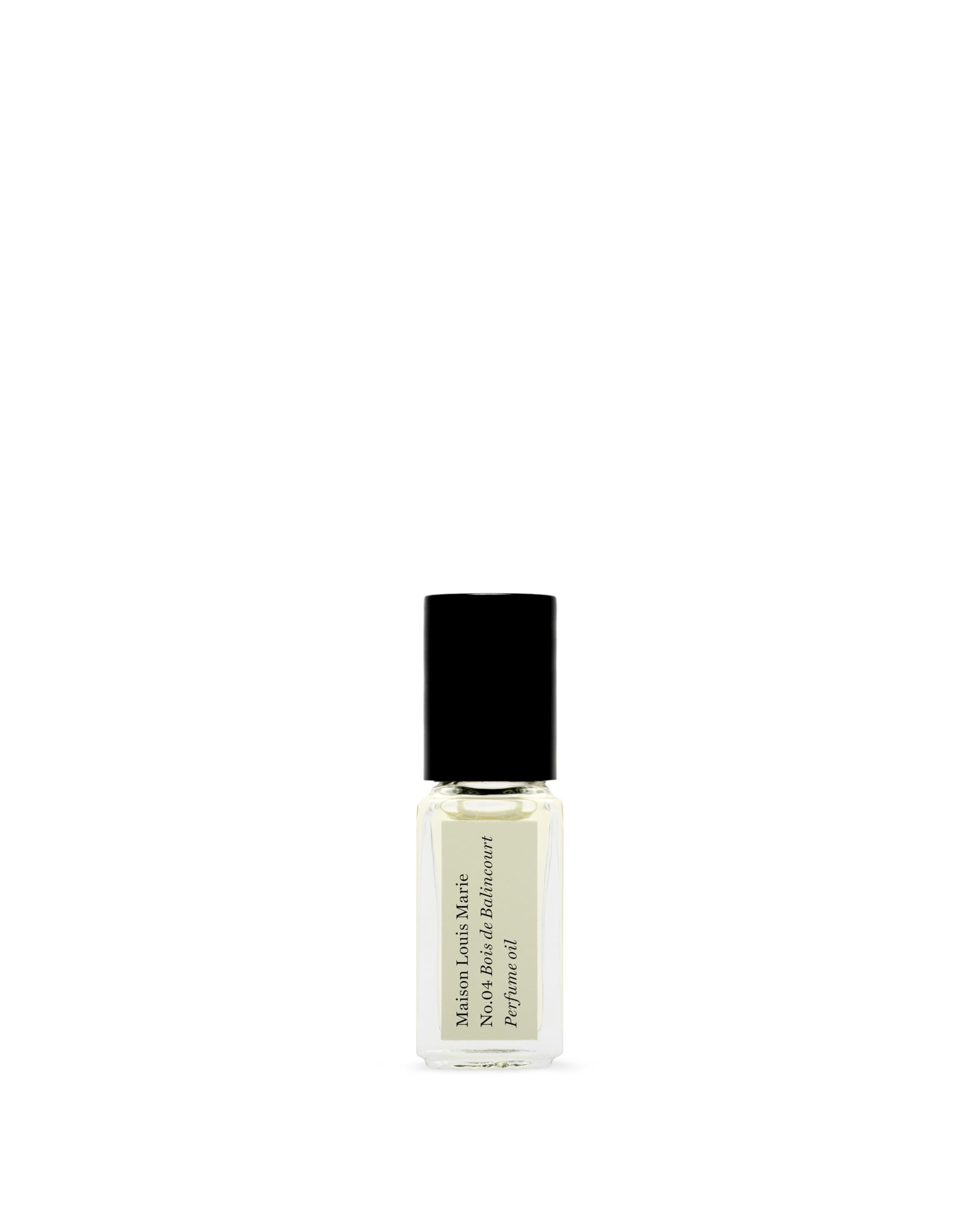 Maison Louis MarieNo.04 Bois de Balincourt Natural Roll-On Perfume Oil Sample | Luxury Clean Beauty + Non-Toxic Fragrance (0.1 fl oz | 3 ml)