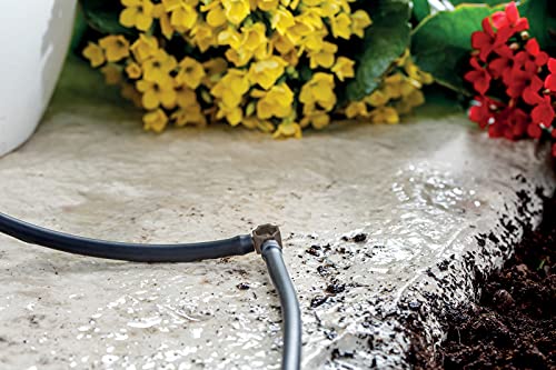 Irrigation goutte à goutte 20 m avec programmateur pour potager écoresponsable
