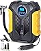 POOTACK Auto Luftpumpe 12V-150PSI Akku Kompressor mit LED Lichter-Inflation Portable luftkompressor-Autoreifen Pumpe für Autoreifen Fahrrad und Andere Schlauchboote