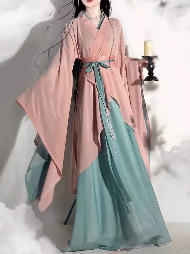 Chinese Hanfu Dress for Women Traditional Chinese Hanfu Dress Female Halloween Carnival Cosplay Costume - Image 3