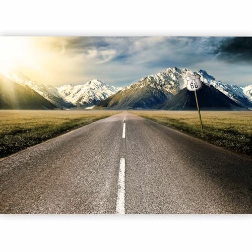 artgeist Wall Mural Mountains Nature 77x55 in - XXL Peel and Stick Self-Adhesive Wallpaper Removable Large Sticker Foil Wall Decor Print Picture Image Design c-A-0029-a-a