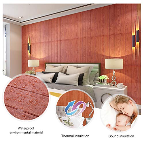 KINLO 5PCS DIY Pegatina de Pared Ladrillo 70 * 77