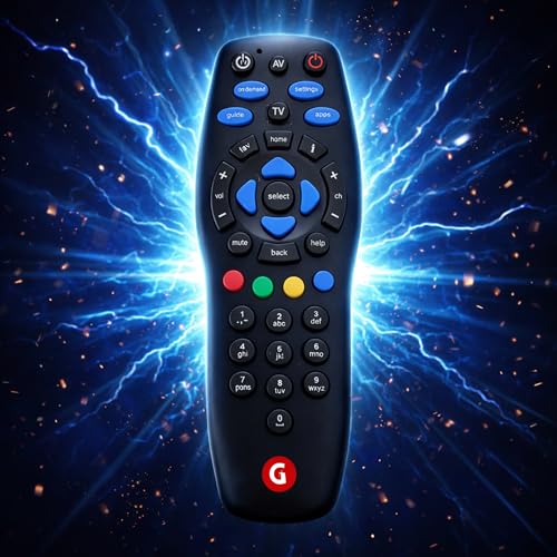 Image of Original Remote Control Compatible with Tata Sky HD & SD Set Top Box - Non-Voice Remote | Replacement Remote for Tata Play Setup Box | Plug & Play Match Keys Design