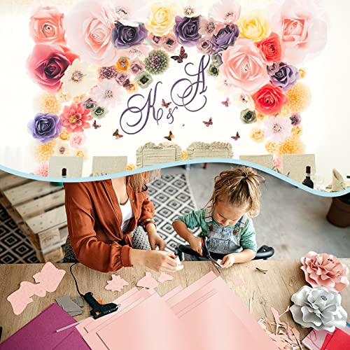 100 Sheets Pink Shimmer Cardstock 8.5 X 11 Iridescent Paper, Goefun 80Lb Card Stock Printer Paper For Invitations, Certificates, Crafts, Diy Cards #TOP6