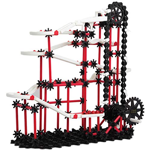 FAO Schwarz 321-Piece Marble Run Construction and Building Kit for Kids