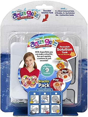 John Adams | Aqua Gelz Starter Pack: Aqua Gelz transforms like MAGIC! | Arts & crafts | Ages 5+
