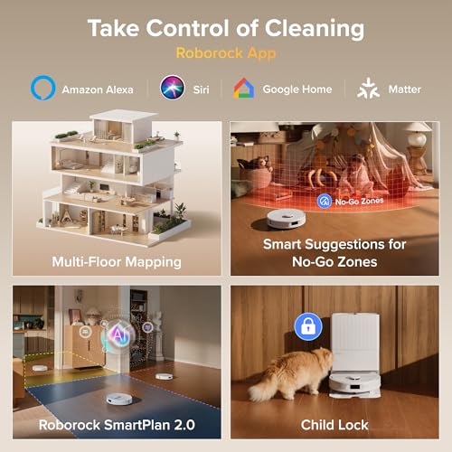 roborock 2026 New Qrevo S Pro Robot Vacuum and Mop, 18,500Pa Suction - image 8