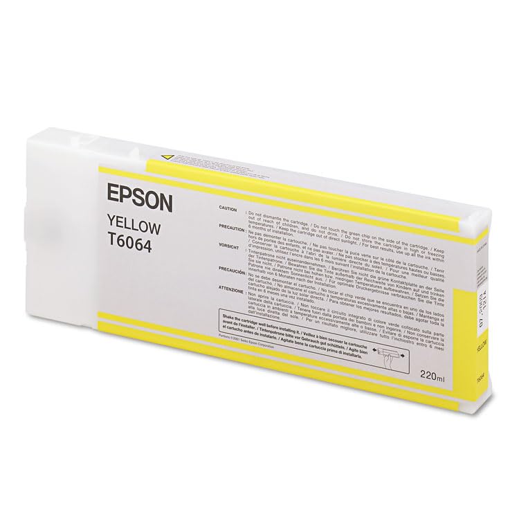Epson Ink Cartridge for Stylus Pro 4800, Yellow, Genuine - Image 2