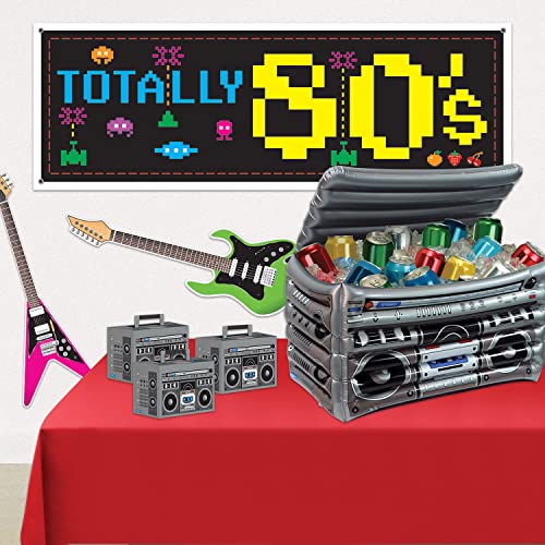 Image of Beistle Inflatable Cooler - 50's & 80's Party Decorations, Drink Containers, Beverage Cooler, Music Themed Decorations: Decades
