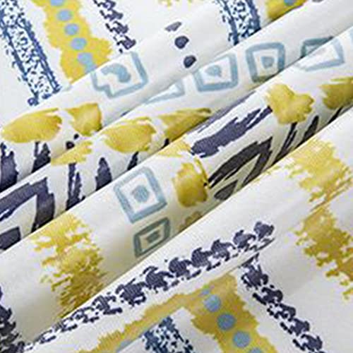 Nappe rectangulaire bohème imperméable en coton lin intérieur extérieur - 4