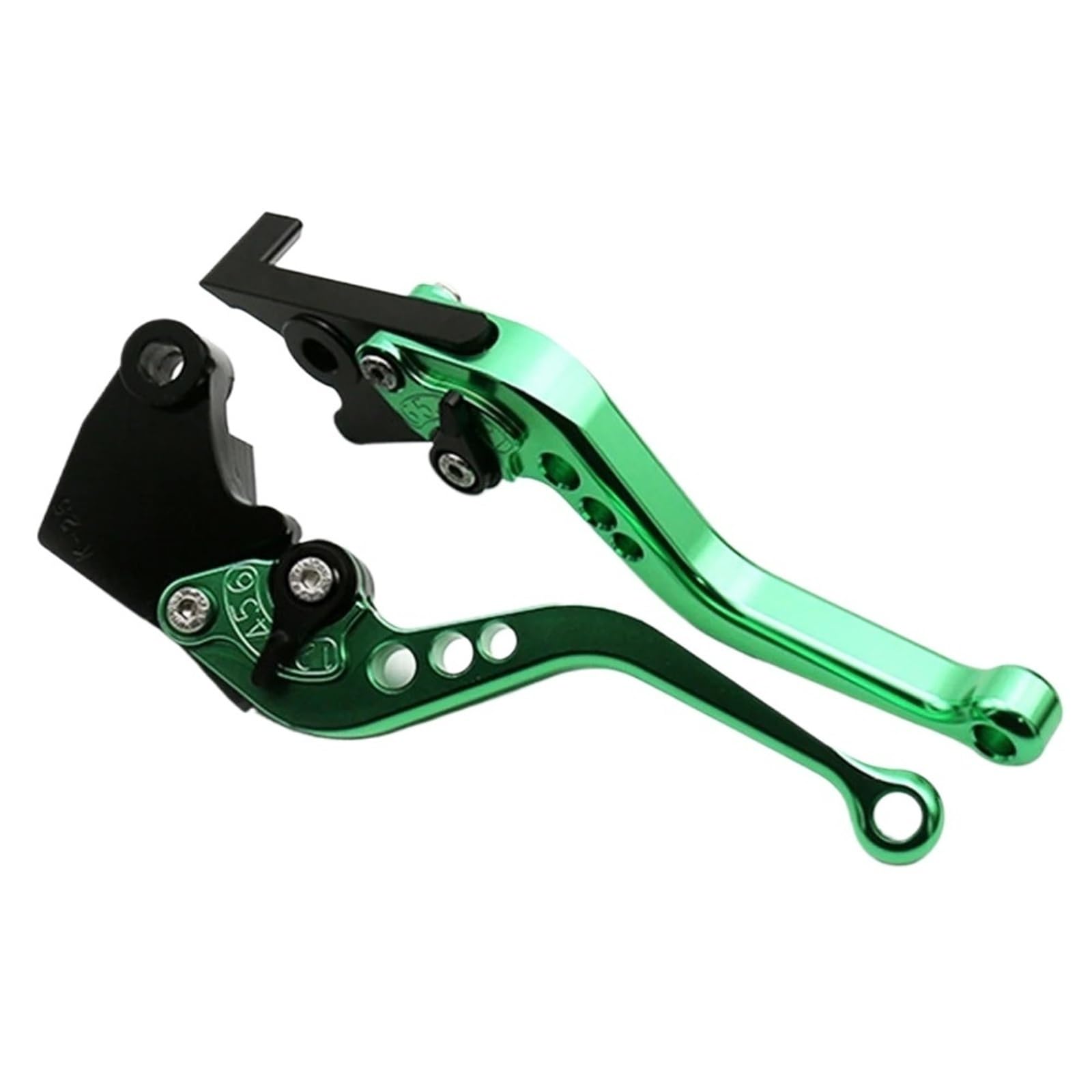 Kkmnaif Green Short Motorcycle Brake Lever Clutch Short Clutch Brake Levers Adjustable For Zx6r/636 Zx10r Z1000 Z750r Z1000sx/N-Ja 1000 Motorcycle Brake Lever(Green Short)