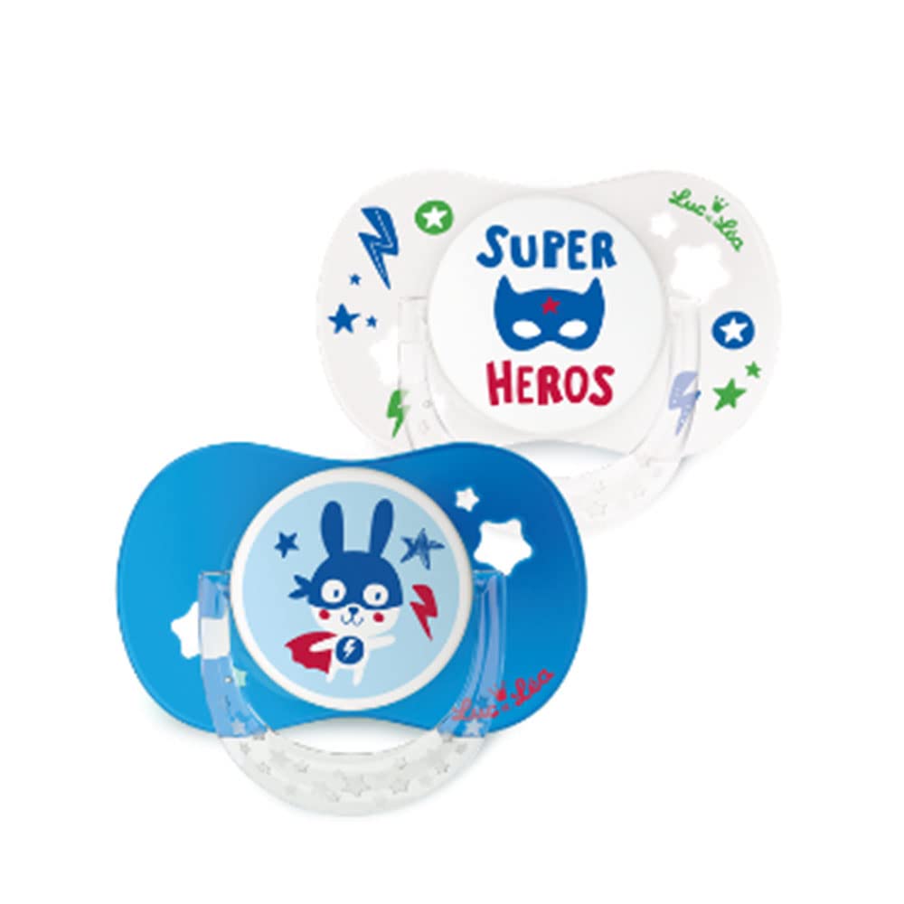 ADS Luc et Lea Sym Dummies 18 Months Pack of 2 Limited Edition