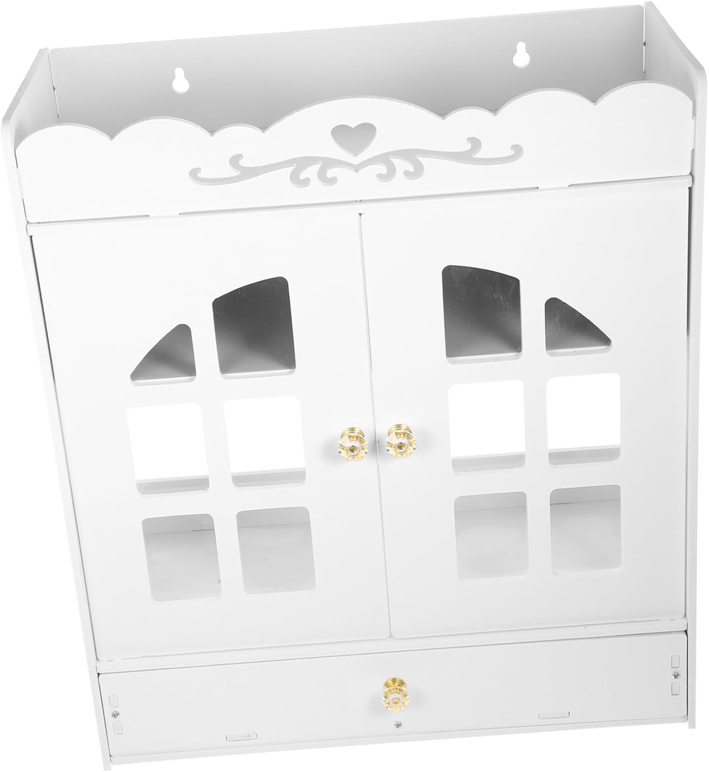 Toilet Storage Rack Bathroom Cabinet Wall-Mounted Makeup Shelf Organizer