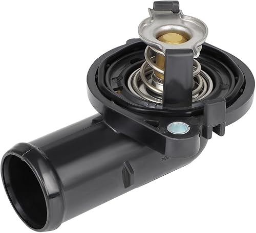 Miniatura 8 de SCITOO Carcasa de termostato para Jeep Cherokee 2014-2018 Termostato de refrigerante de motor Ensamblaje de vivienda Termostato para Car5184570AH,