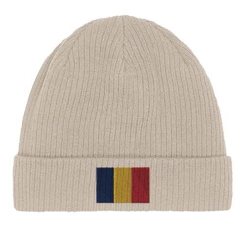 Bonnet en coton drapeau du Tchad contre le froid et les irritations