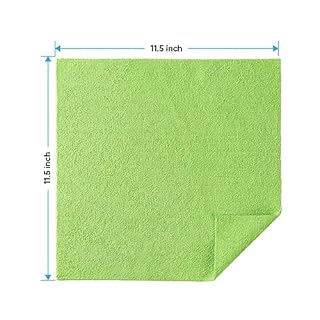 HOMEXCEL Microfiber Cleaning Cloths 100 Pack, Highly Absorbent Cleaning Towels, Lint Free & Scratch-Free Cleaning Rags for House, Kitchen and Car, Multi-Color Microfiber Towels 11.5 x 11.5 inch