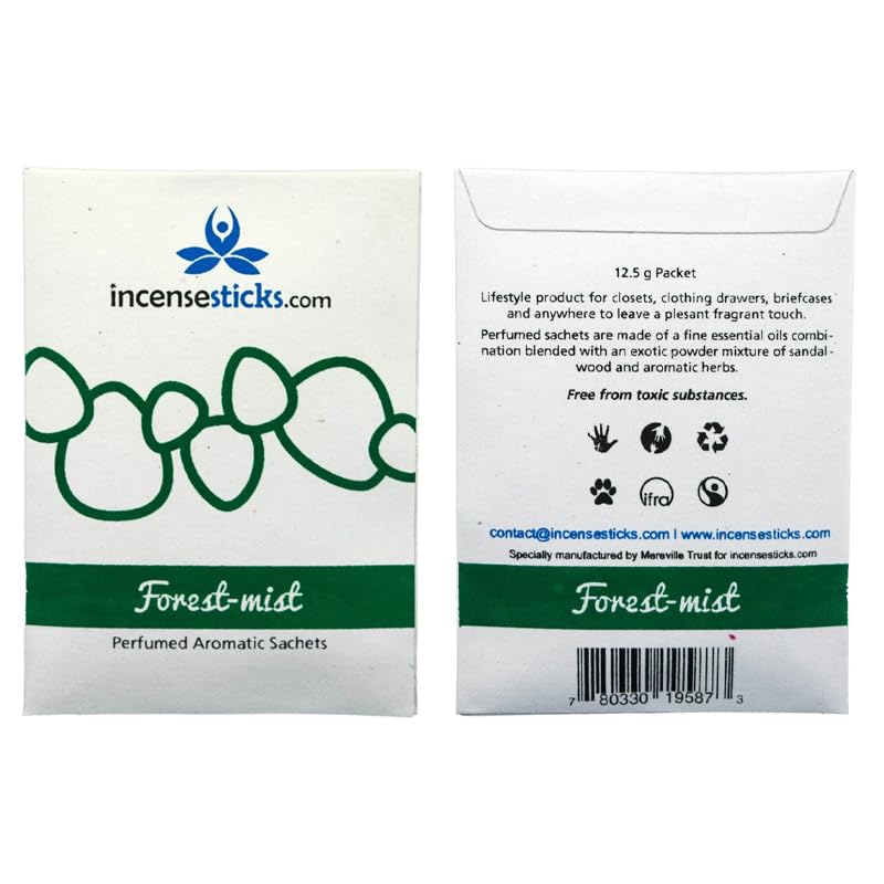 Aromatic Sachets Forest Mist - 12 Packs 12.5g miniatura 5