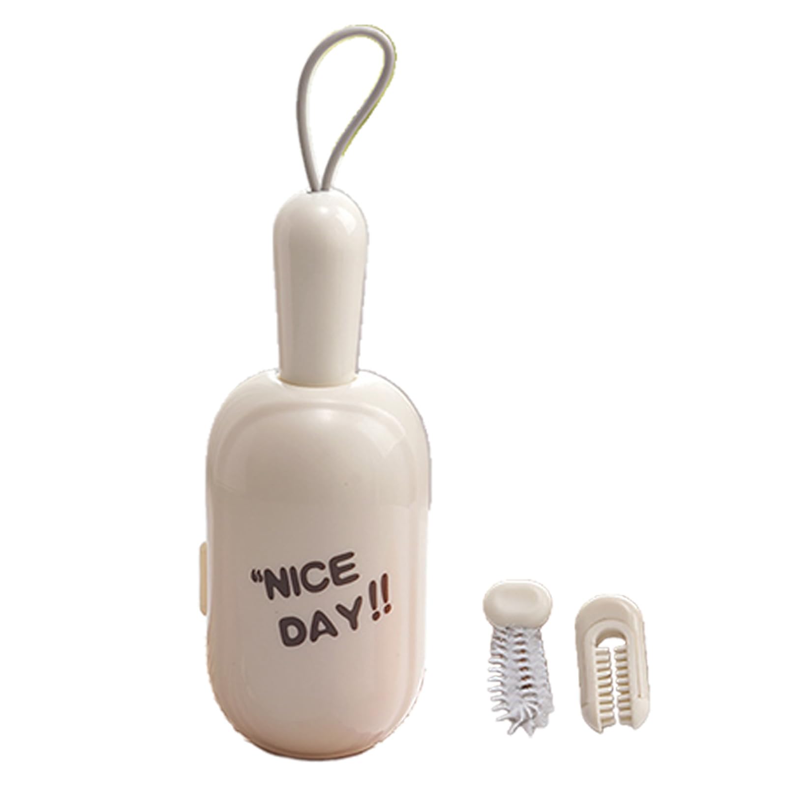 Telescoping Bottle Brush with Storage Box for Camping and Home Use on Hard to Reach Containers Cup Cleaning Tool Cup Scrubber