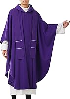 Vista 12 de BLESSUME Esperanza/Espíritu Iglesia Sacerdotes Sólidos Casulla Misas Vestiduras