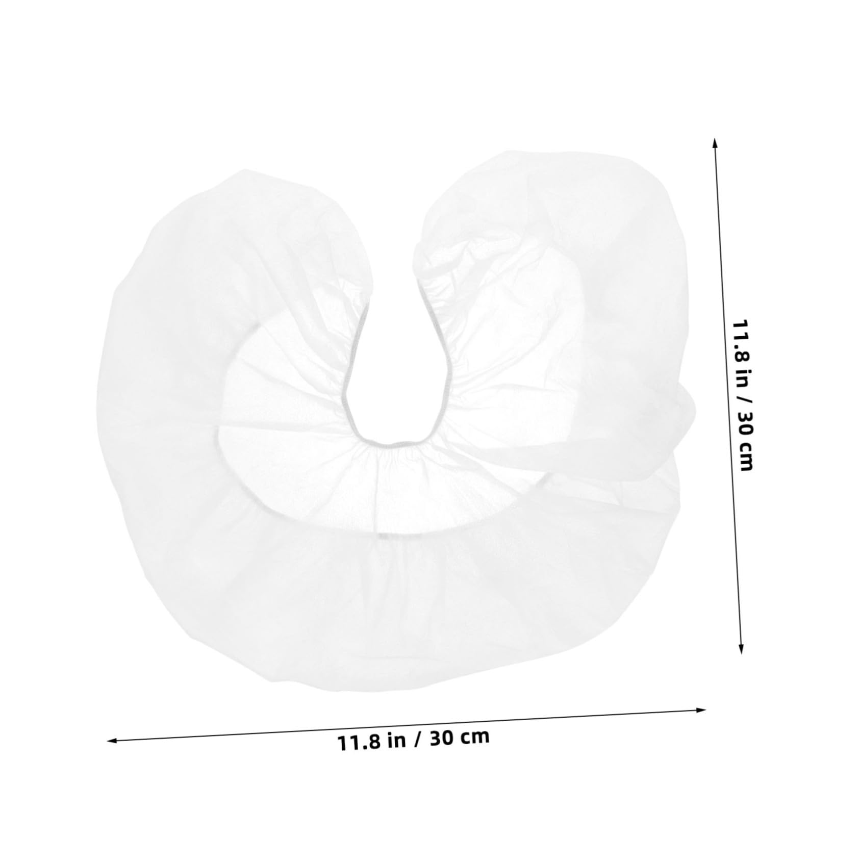 OUNONA 100% Non-Woven Face Pillowcases Disposable Headrest Covers for Beauty Salons Spas Clinics