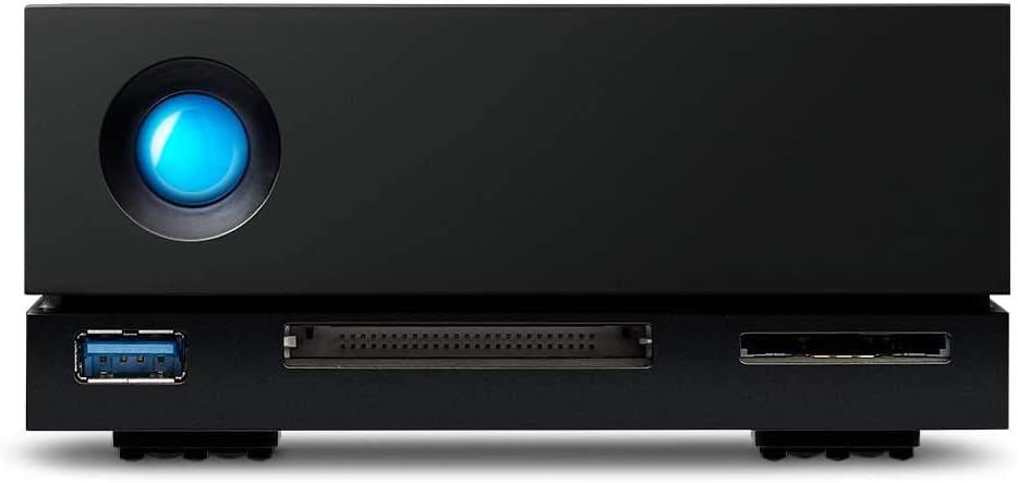 LaCie STHS4000800 External Hard Drive, 4 TB, 1 Big Dock, Thunderbolt 3, USB-C Mac/iPad/Windows Compatible, Includes Docking Station Function