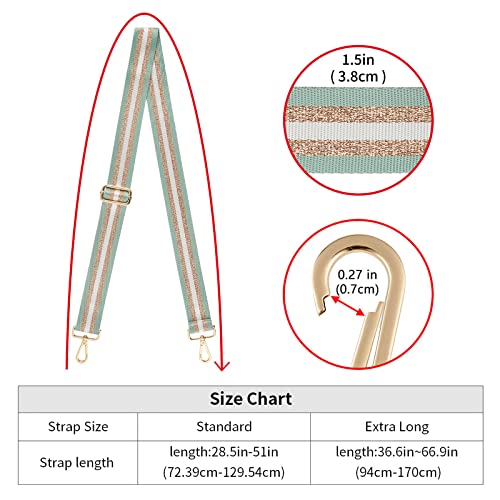 Image of ZOOEASS Wide Shoulder Strap Adjustable Replacement Belt Crossbody Canvas Bag Handbag